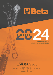 Catalogue Général BETA 2024