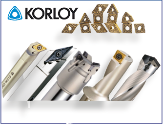 Porte-outils et plaquettes en fraisage Korloy - Sunsteel : l'outil coupant